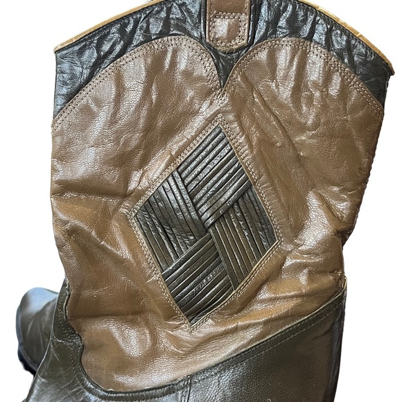 OMG! Vintage Leather Mr. Jay Boots EUC size 8 - Picture 5 of 15